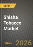 Shisha Tobacco Market Size, Share & Growth Analysis Report - Industry Trends, Competitive Landscape, Segment Insights (by Product Type, Application, End-User), and Forecast 2024-2034- Product Image