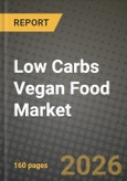 Low Carbs Vegan Food Market Size, Share & Growth Analysis Report - Industry Trends, Competitive Landscape, Segment Insights (by Product Type, Application, End-User), and Forecast 2024-2034- Product Image