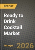 Ready to Drink (RTD) Cocktail Market Size, Share & Growth Analysis Report - Industry Trends, Competitive Landscape, Segment Insights (by Product Type, Application, End-User), and Forecast 2024-2034- Product Image