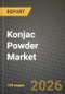 Konjac Powder Market Size, Share & Growth Analysis Report - Industry Trends, Competitive Landscape, Segment Insights (by Product Type, Application, End-User), and Forecast 2024-2034 - Product Thumbnail Image