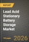 Lead Acid Stationary Battery Storage Market Outlook 2026-2034: Market Share, and Growth Analysis by Application, Product Type, End-User, Capacity - Product Image
