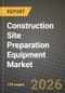 Construction Site Preparation Equipment Market Outlook 2026-2034: Market Share, and Growth Analysis by Equipment Type, Application, End-User, Power Output - Product Thumbnail Image