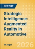 Strategic Intelligence: Augmented Reality in Automotive- Product Image