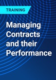 Managing Contracts and their Performance- Product Image