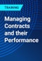 Managing Contracts and their Performance - Product Thumbnail Image