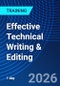 Effective Technical Writing & Editing (May 15, 2026) - Product Image