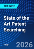State of the Art Patent Searching (ONLINE EVENT: December 3, 2026)- Product Image