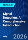 Signal Detection: A Comprehensive Introduction (ONLINE EVENT: July 1, 2026)- Product Image