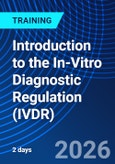 Introduction to the In-Vitro Diagnostic Regulation (IVDR) (ONLINE EVENT: October 15-16, 2026)- Product Image