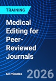 Medical Editing for Peer-Reviewed Journals (ONLINE EVENT: November 4, 2026)- Product Image