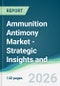 Ammunition Antimony Market - Strategic Insights and Forecasts (2026-2031) - Product Thumbnail Image