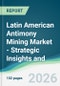 Latin American Antimony Mining Market - Strategic Insights and Forecasts (2026-2031) - Product Thumbnail Image