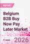 Belgium B2B Buy Now Pay Later Business and Investment Opportunities Databook - 45+ KPIs on B2B BNPL Market Size, End-Use Sectors, Retail Product Categories, Sales Channels, Company Size - Q2 2026 Update - Product Thumbnail Image