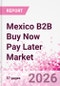 Mexico B2B Buy Now Pay Later Business and Investment Opportunities Databook - 45+ KPIs on B2B BNPL Market Size, End-Use Sectors, Retail Product Categories, Sales Channels, Company Size, Market Share - Q2 2026 Update - Product Image