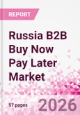 Russia B2B Buy Now Pay Later Business and Investment Opportunities Databook - 45+ KPIs on B2B BNPL Market Size, End-Use Sectors, Retail Product Categories, Sales Channels, Company Size - Q2 2026 Update- Product Image