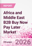 Africa and Middle East B2B Buy Now Pay Later Business and Investment Opportunities Databook - 45+ KPIs on B2B BNPL Market Size, End-Use Sectors, Retail Product Categories, Sales Channels, Company Size - Q2 2026 Update- Product Image