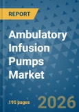 Ambulatory Infusion Pumps Market Insights, Competitive Landscape, and Market Forecast - 2033- Product Image