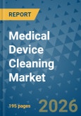 Medical Device Cleaning Market Insights, Competitive Landscape, and Market Forecast - 2033- Product Image