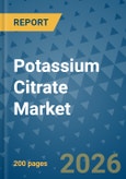 Potassium Citrate Market Insights, Competitive Landscape, and Market Forecast - 2033- Product Image