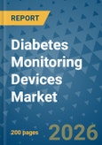 Diabetes Monitoring Devices Market Insights, Competitive Landscape, and Market Forecast - 2033- Product Image