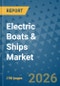 Electric Boats & Ships Market Insights, Competitive Landscape, and Market Forecast - 2033 - Product Thumbnail Image