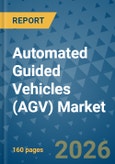 Automated Guided Vehicles (AGV) Market Insights, Competitive Landscape, and Market Forecast - 2033- Product Image