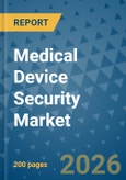 Medical Device Security Market Insights, Competitive Landscape, and Market Forecast - 2033- Product Image