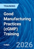 Good Manufacturing Practices (cGMP) Training (ONLINE EVENT: July 27-30, 2026)- Product Image