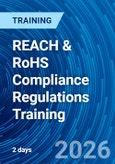 REACH & RoHS Compliance Regulations Training (ONLINE EVENT: August 19-20, 2026)- Product Image