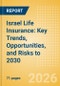 Israel Life Insurance: Key Trends, Opportunities, and Risks to 2030 - Product Thumbnail Image