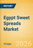 Egypt Sweet Spreads Market Size, Growth and Forecast Analytics, 2024-2029- Product Image