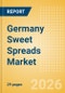 Germany Sweet Spreads Market Size, Growth and Forecast Analytics, 2024-2029 - Product Thumbnail Image