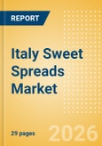 Italy Sweet Spreads Market Size, Growth and Forecast Analytics, 2024-2029- Product Image
