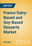 France Dairy-Based and Soy-Based Desserts Market Size, Growth and Forecast Analytics, 2024-2029- Product Image