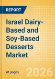Israel Dairy-Based and Soy-Based Desserts Market Size, Growth and Forecast Analytics, 2024-2029- Product Image