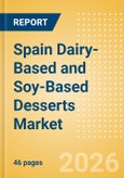 Spain Dairy-Based and Soy-Based Desserts Market Size, Growth and Forecast Analytics, 2024-2029- Product Image