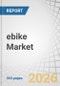 ebike Market By Class, Battery, Motor, Mode, Usage, Speed, Battery Capacity, Component, Region - Global Forecast to 2035 - Product Thumbnail Image