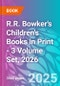 R.R. Bowker's Children's Books in Print - 3 Volume Set, 2026 - Product Thumbnail Image