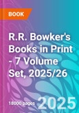 R.R. Bowker's Books in Print - 7 Volume Set, 2025/26- Product Image