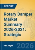 Rotary Damper Market Summary 2026-2031: Strategic Insights into Motion Control and Industrial Automation- Product Image