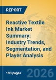 Reactive Textile Ink Market Summary: Industry Trends, Segmentation, and Player Analysis- Product Image