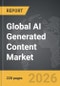 AI Generated Content - Global Strategic Business Report - Product Thumbnail Image