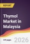 Thymol Market in Malaysia - Product Image