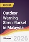 Outdoor Warning Siren Market in Malaysia - Product Image