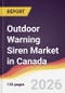 Outdoor Warning Siren Market in Canada - Product Image