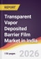 Transparent Vapor Deposited Barrier Film Market in India - Product Image