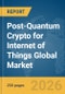 Post-Quantum Crypto for Internet of Things (IoT) Global Market Report 2026 - Product Thumbnail Image