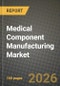 Medical Component Manufacturing Market Outlook 2026-2034: Market Share and Growth Analysis by Process (Plastic Injection Molding, Metal Injection Molding, Ceramic Injection Molding, 3D Printing, Forging, Extrusion, Others), Component Type, Material, Application - Product Thumbnail Image