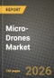 Micro-Drones Market Outlook 2026-2034: Market Share and Growth Analysis by Type (Fixed-Wing, Rotary-Wing), Weight Class, End User - Product Thumbnail Image