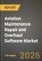 Aviation Maintenance Repair and Overhaul (MRO) Software Market Outlook 2026-2034: Market Share and Growth Analysis by Deployment (Cloud-based, On-premises), End User, Function, Solution - Product Image